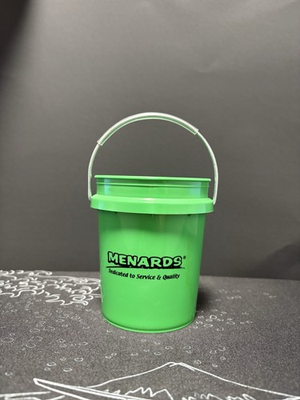 #ad Menards Mini Bucket Minature Paint Pail 0.5 Quart BPA Free 4in Tall HTF NEW RARE $4.99