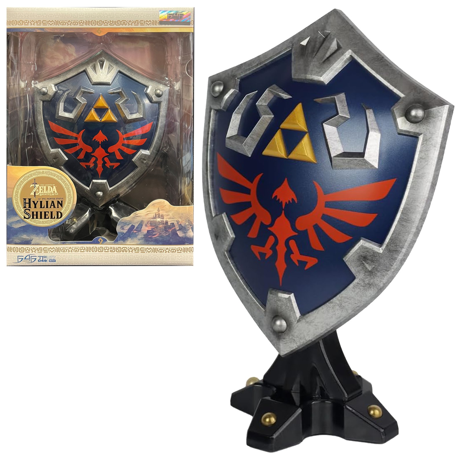 Legend Of Zelda Hylian Shield Collectors Figure NEW & OFFICIAL First 4 Figures