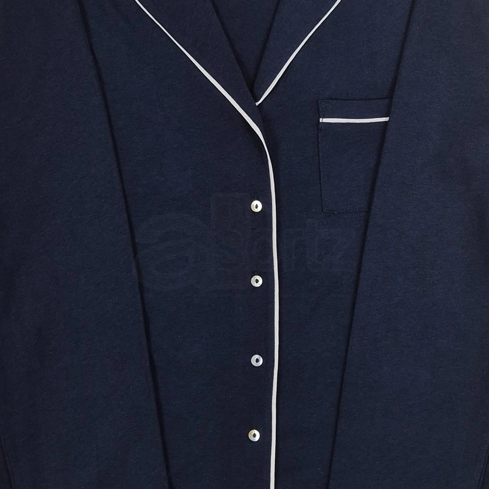 Ladies Loungewear Pyjamas ex M S Cotton Modal New PJ Top Bottoms Gift UK Size - Image 4 of 4