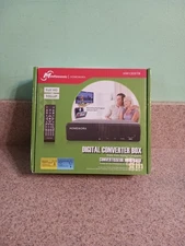 Mediasonic ATSC Digital Converter Box Recording Media Player TV Tuner NO REMOTE