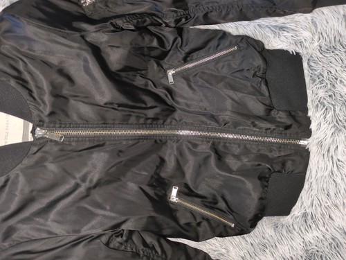 Aritzia Babaton Gilman Bomber Black - Picture 5 of 9