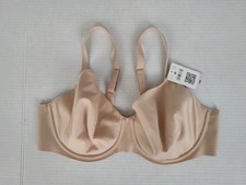 Wacoal Sleek Standard Seamless Underwire Bra Size 38D Beige 855451 Read