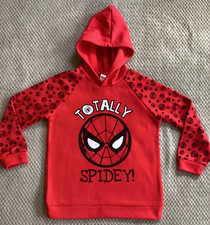 Spider-Man Totally Spidey Marvel Comics Youth Hoodie Sweatshirt 10-12