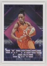 2019 Donruss WNBA Express Lane Press Proof Purple 84/99 Jasmine Thomas #20 0q5k