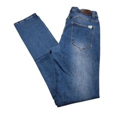 Barbell Apparel Jeans Mens Blue Straight 30x33 Stretch USA Made Denim