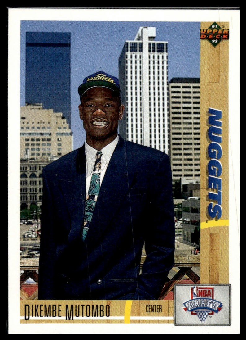 1991-92 Upper Deck #3 Dikembe Mutombo