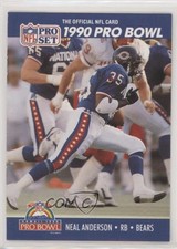 1990 Pro Set Pro Bowl Neal Anderson #380 te2