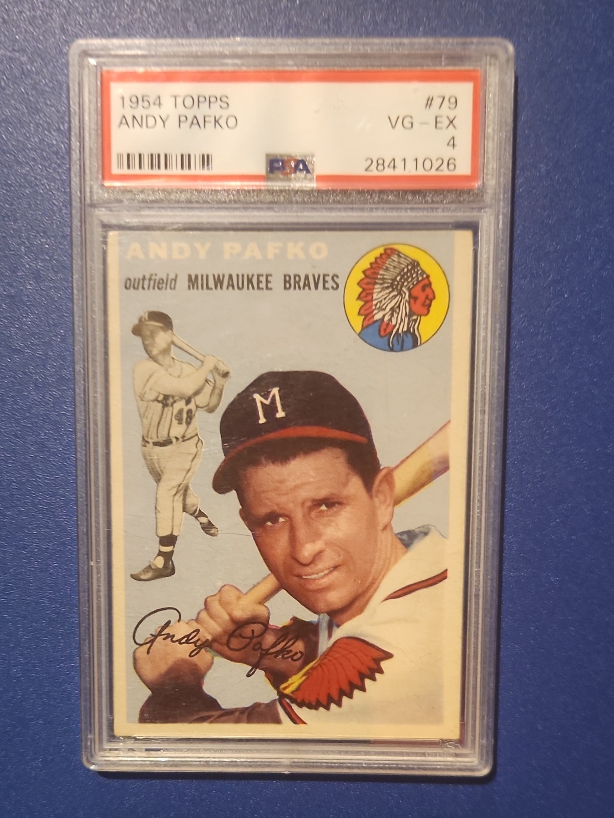1954 Topps - Andy Pafko #79 PSA 4