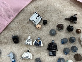 Lego Star Wars Minifigures Lot, Hats vests, & extras