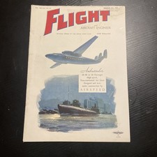VINTAGE 1940s FLIGHT Plane War Magazine Advert PHOTO Art WW2 Motor Junk Cafe