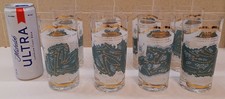 60s CERA Golf Highball Glass, Augusta Natl, B...