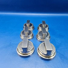 Genuine DACOR Range Oven, Knob W/Bezel Set of 6 # 107761-01 107761-02 113485