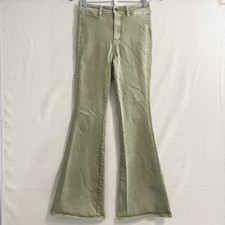 We The Free High Rise Flare Pant Green Size 26 Women