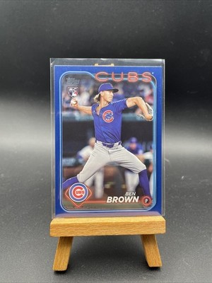 2024 Topps Update Series - Ben Brown #US183 (RC) Royal Blue