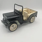Vintage Tonka  Jeep Willy’s 1960’s - Black - Folding Windshield