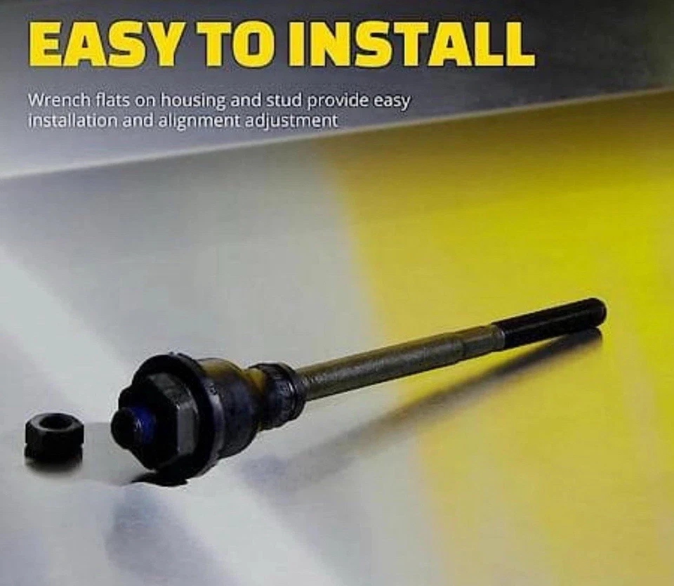 Par de extremos de varilla de amarre interior MOOG EV800246 ORIGINALES para Honda Civic 06-11 Foto 4 de 4