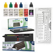 Gold Jewelry Test Kit 10K 14K 18K 22K 24K Tester 999 Diamond Gemstone Metal Test