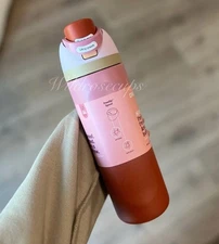 Owala "Autumn Sunset" 24oz FreeSip Limited Edition Fall Ember Pink Red Ombré