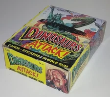 1988 TOPPS DINOSAURS ATTACK WAX BOX 48 PACKS