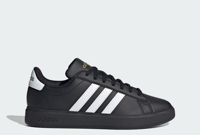 New Adidas Grand Court 2.0 Black White Sneakers Tennis Shoes Men s Size 10