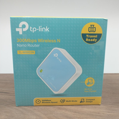 TP-Link TL-WR802N 300Mbps Wireless Mini Router, AP, Wi-Fi Range Extender