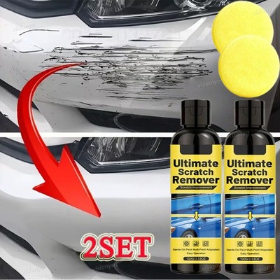 2xNanoPolix Car Scratch Remover Paste 100g Universal Auto Paint Polishing Repair