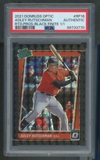 2021 Optic Adley Rutschman #RP-16 Rated Prospect Black Finite 1/1 PSA