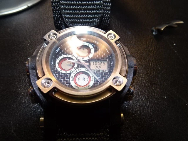 Reloj Cronógrafo Analógico Digital Metropola — Excelente Estado Foto 4 de 4