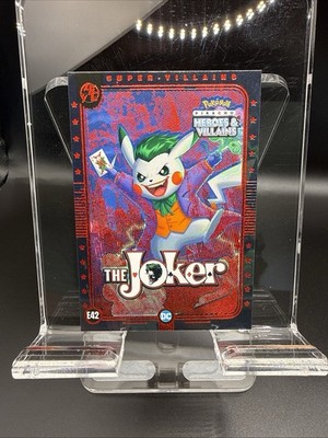 ポケモン かるた ベトベトン JORKER Joker Pokemon Pikachu Heroes & Villains Peru RED Foil Chase Card