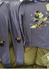 NWT Gap Girls Pajamas Halloween Disney Minnie Mouse organic cotton Sz 10 34.99 