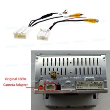 For Hyundai Kia Car Radio Stereo OEM Reverse Rear Camera Video RCA Adapter Plug