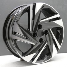 HYUNDAI BAYON 16" DIAMOND CUT GREY ALLOY WHEEL RIM OEM 52910-Q0200 GENUINE X1