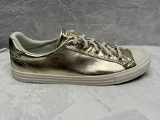 Converse CTAS Dainty Lucky Ox Gold Metallic Women Size 9 Sneakers
