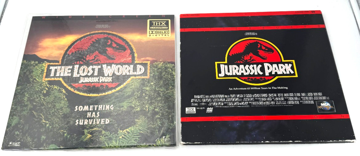 Jurassic Park & The Lost World: Jurassic Park Laserdisc Combo Pack