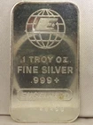 Engelhard 1 ounce Fine .999 Silver Bar FF 45466
