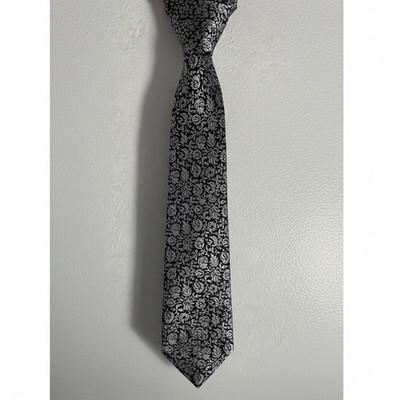 CHARVET PLACE VENDOME 100% SILK NECKTIE RARE VINTAGE JAQUARD MADE IN FRANCE 