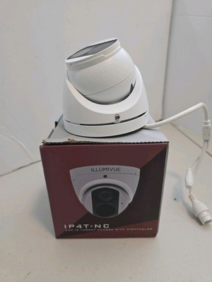 Illumivue IP4T-NC 4MP IP Turret Camera with NightColor UNTESTED