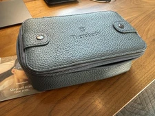 NEW 2025 United Polaris Business Class Therabody Amenity Kit in a Leather Pouch