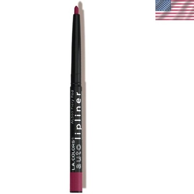 Moisturizing Burgundy Lip Liner Pencil - Precision & Comfort for All Skin Types