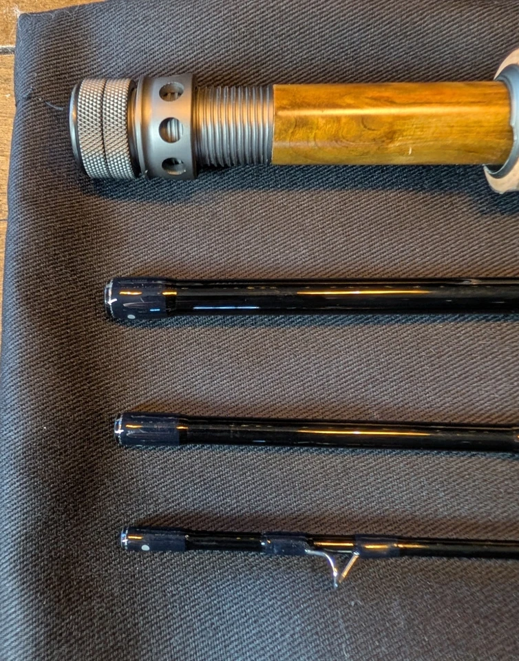 Maxcatch Nano Euro Nymph Fly Rod, 2 WT, 10FT, 4PC, NEW - Image 3 of 4