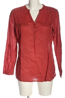 ZERO Blouse à manches longues Dames Blouse T EU 40 rouge style décontracté - Photo 1/4