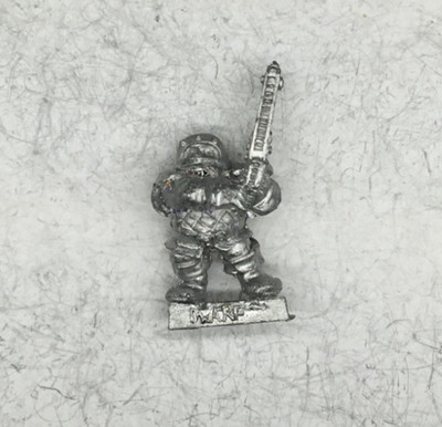 Games Workshop - Blood Bowl Vintage Dwarf Star Player ''Flint Churnblade'' - OOP