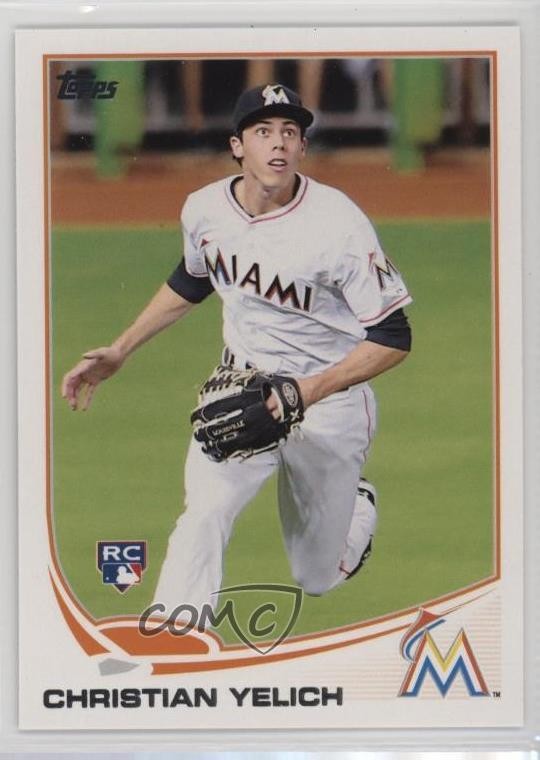 2013 Topps Update Christian Yelich #US290 00m9