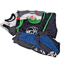Boys Size 5 6 Clothes Lot 5pc Pokemon Pikachu Joggers Adidas Basketball Outfits