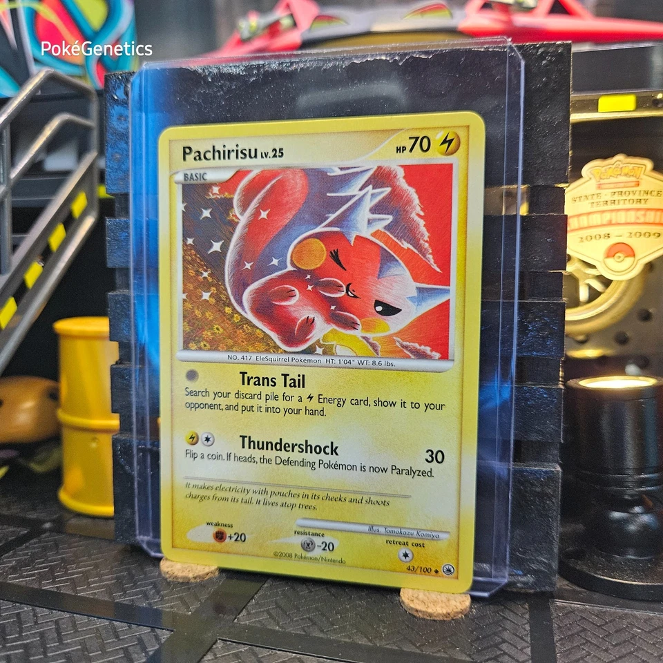 Pachirisu Majestic Dawn Pokémon TCG 43/100 Diamond & Pearl Uncommon - Image 2 of 4