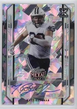 2021 Leaf Metal Draft Silver Crystals /50 Matt Bushman #BA-MB1 Auto 0l2