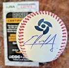 EZEQUIEL TOVAR Signed 2026 WBC ROMLB Baseball Autographed Autograph Auto JSA