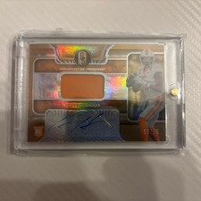 23 Panini Chronicles Gold Standard Jersey Autographs Hendon Hooker #GS-HH /75 