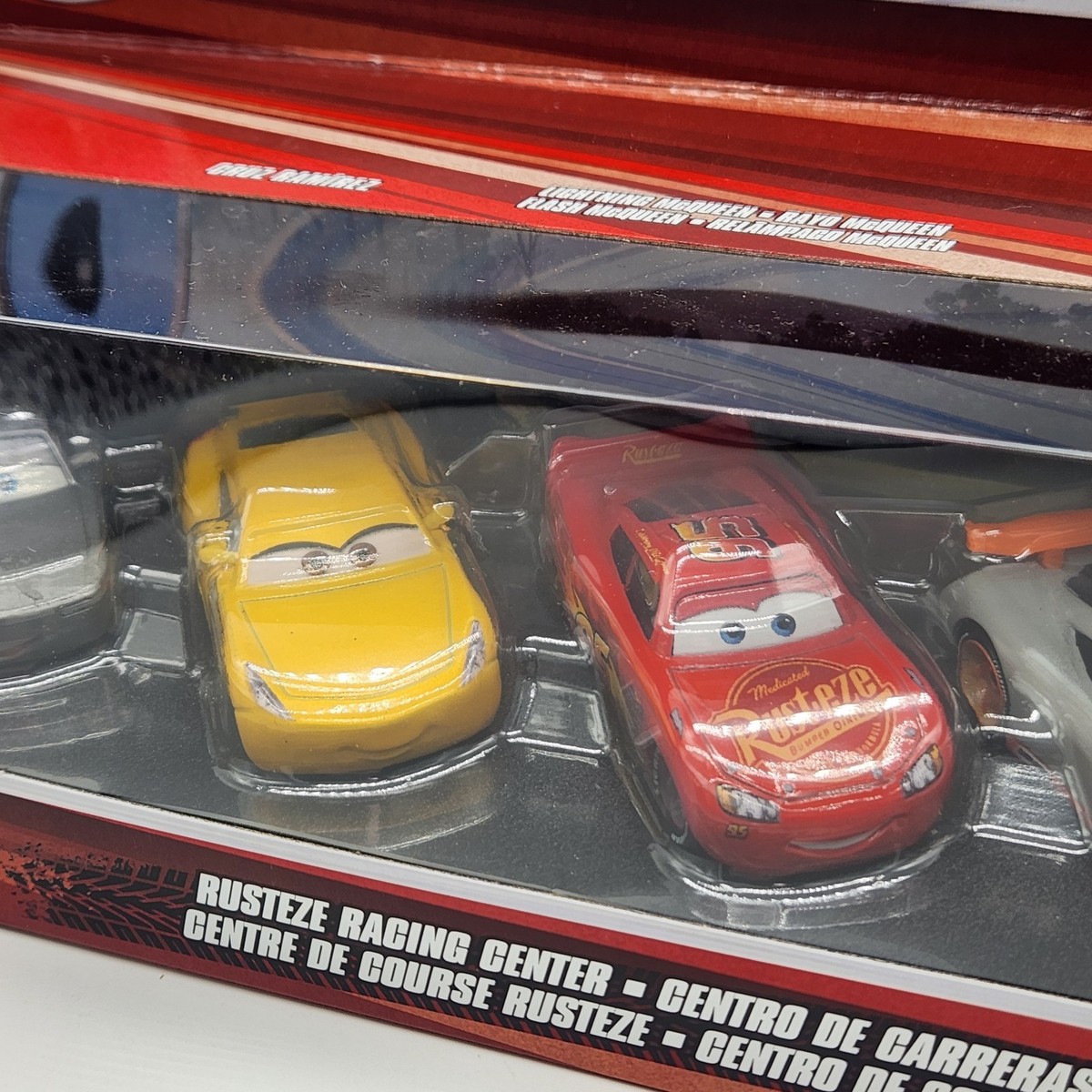 Disney Pixar Cars Rusteze Racing Center 5 Pack Diecast Sterling