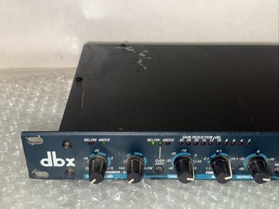 dbx 166A Compressor Limiter Expander Gate 2 Channels Rack